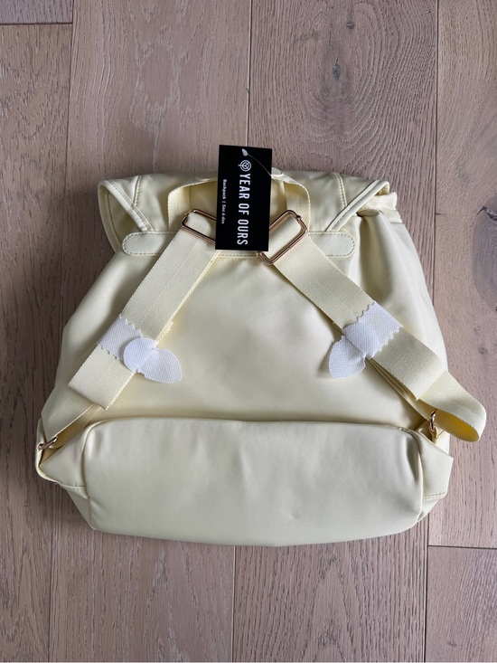 Year of Ours Backpack | Butter Yellow | NWT main image 4